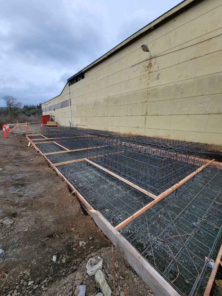 commercial concrete work