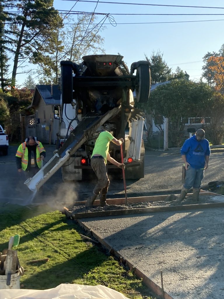 team on the job